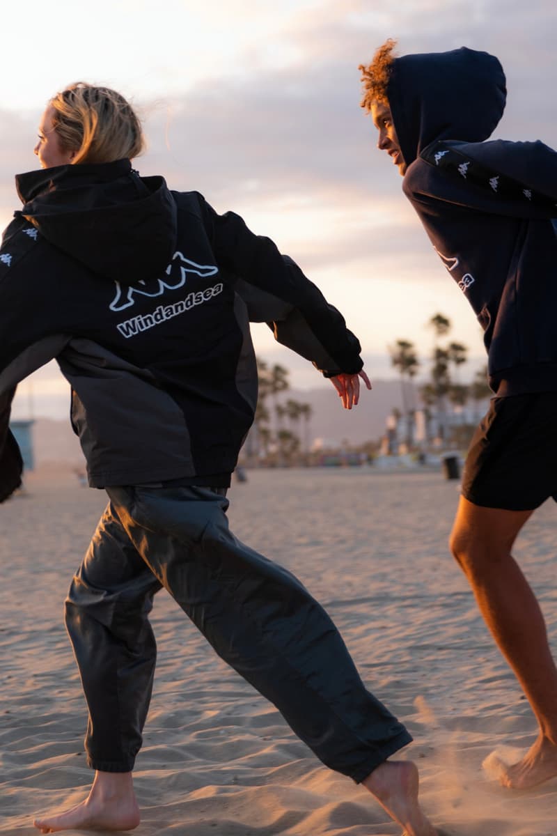 Kappa WIND AND SEA spring summer ss 2026 Collaboration collection Release Info