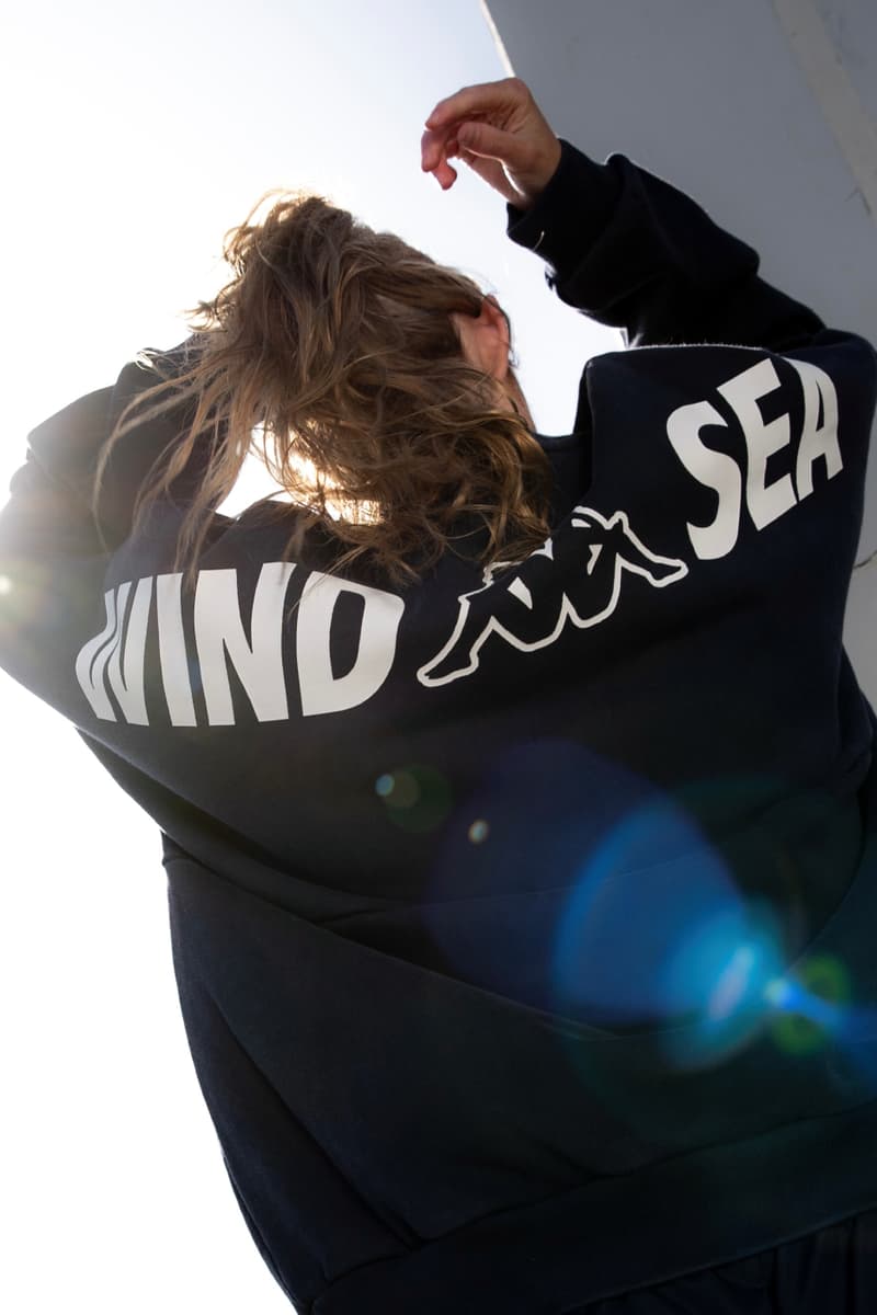 Kappa WIND AND SEA spring summer ss 2026 Collaboration collection Release Info