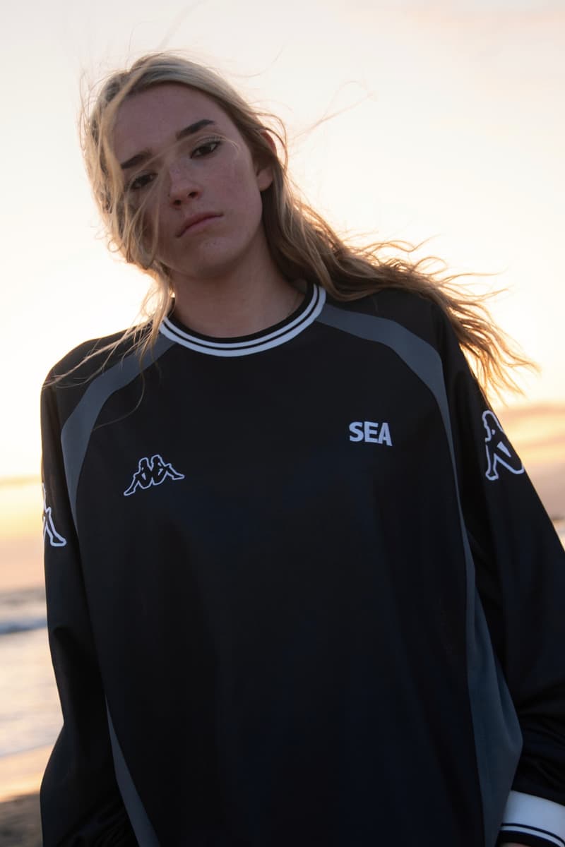 Kappa WIND AND SEA spring summer ss 2026 Collaboration collection Release Info