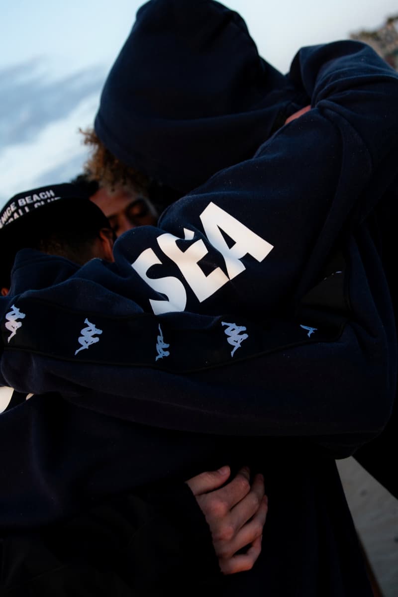 Kappa WIND AND SEA spring summer ss 2026 Collaboration collection Release Info