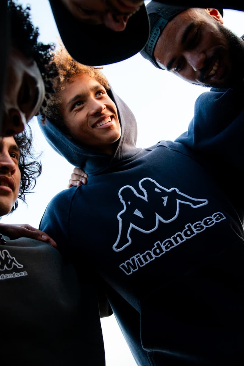 Kappa WIND AND SEA spring summer ss 2026 Collaboration collection Release Info