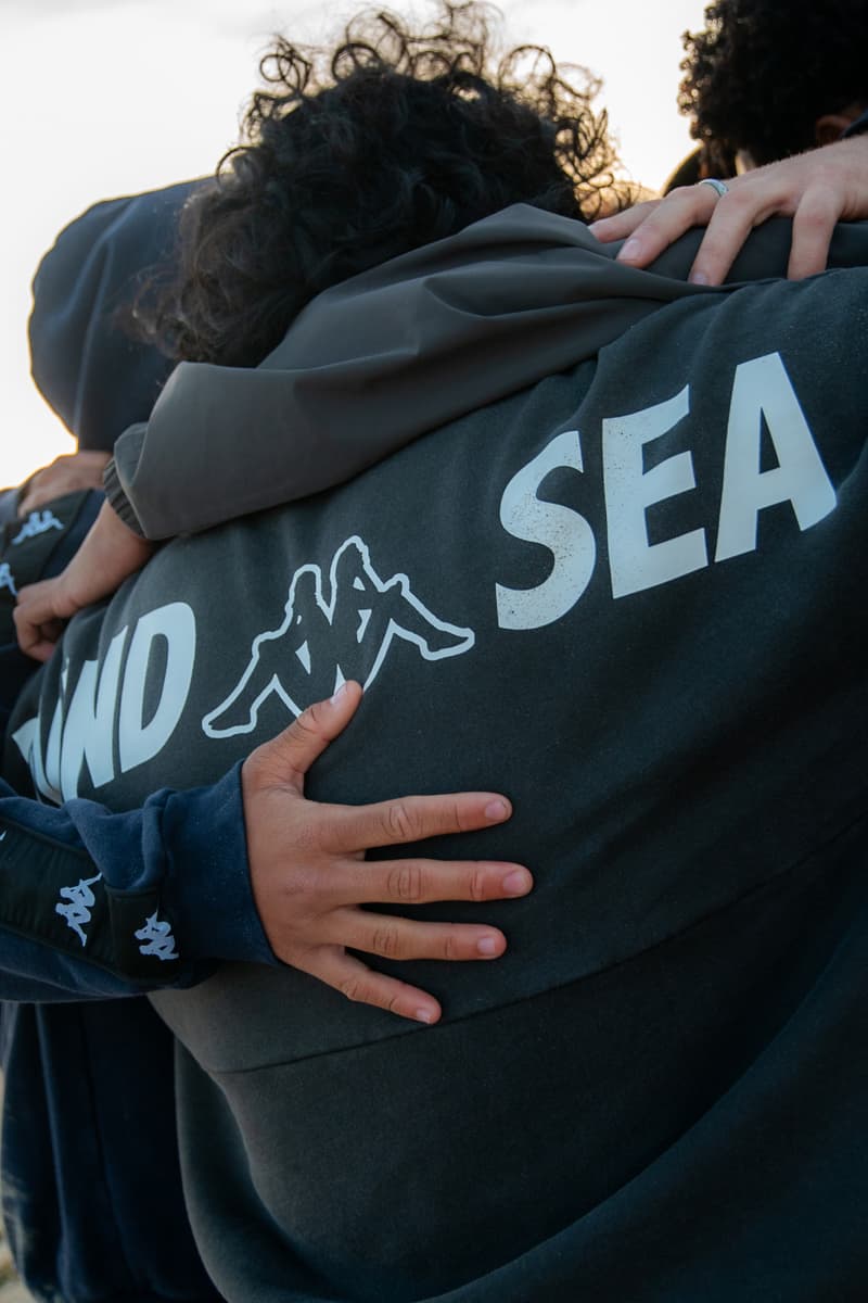 Kappa WIND AND SEA spring summer ss 2026 Collaboration collection Release Info