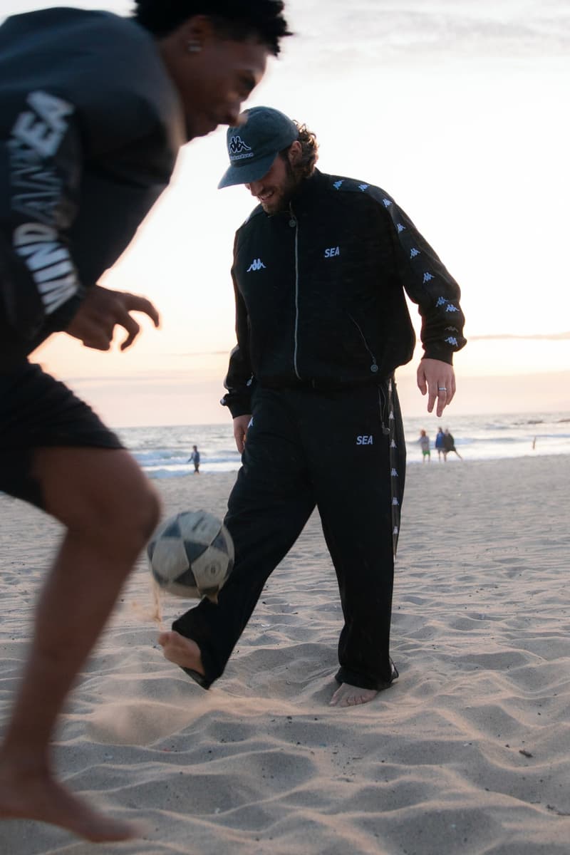 Kappa WIND AND SEA spring summer ss 2026 Collaboration collection Release Info