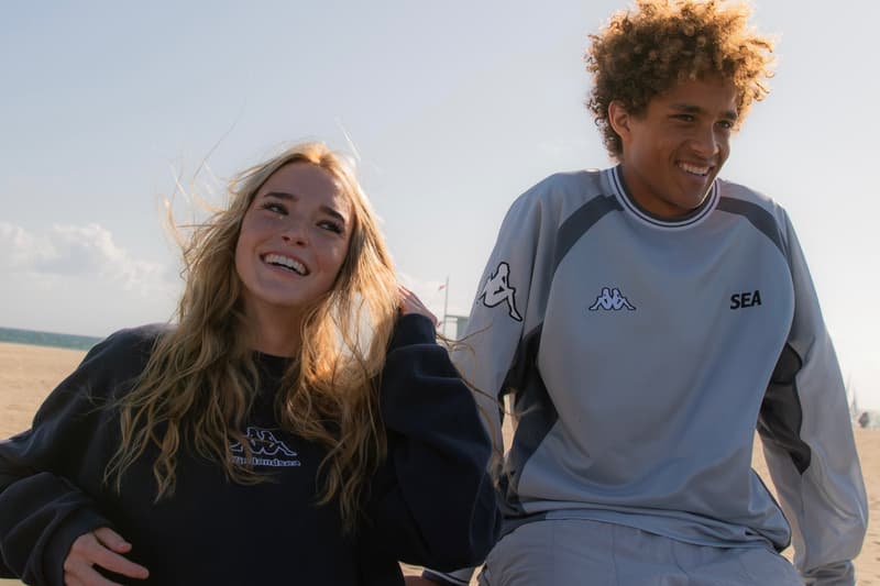 Kappa WIND AND SEA spring summer ss 2026 Collaboration collection Release Info