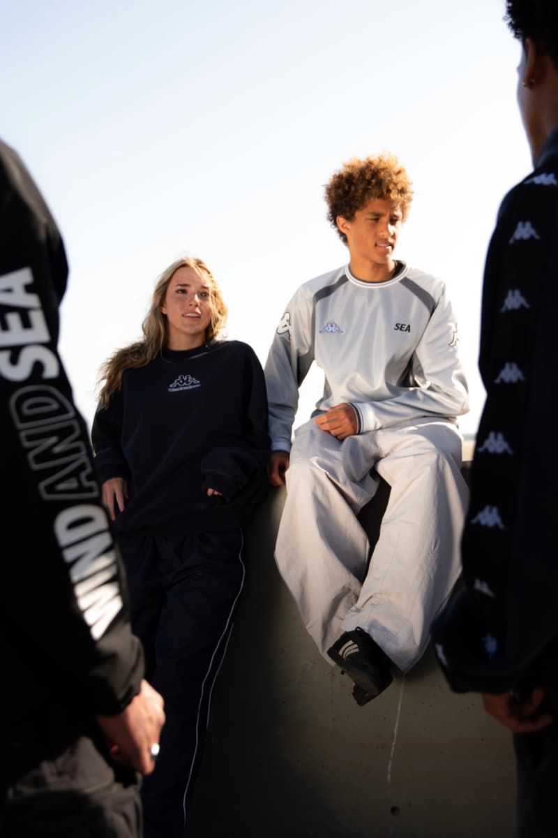 Kappa WIND AND SEA spring summer ss 2026 Collaboration collection Release Info