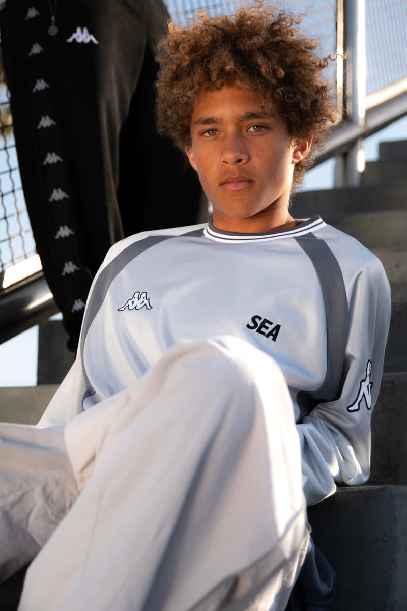 Kappa WIND AND SEA spring summer ss 2026 Collaboration collection Release Info