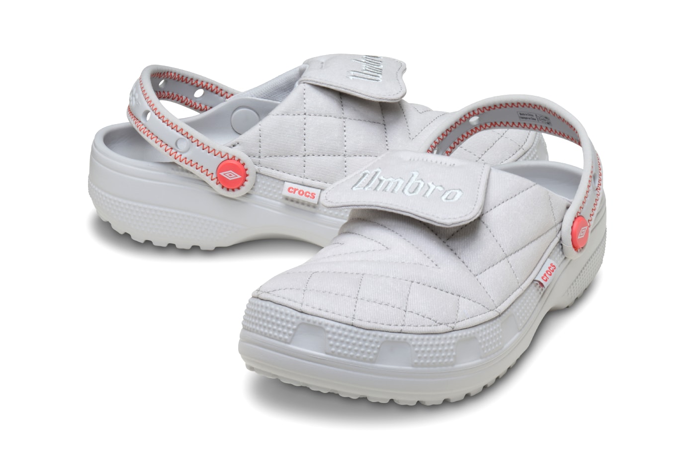 Umbro Crocs crafted Classic Clog Drill Top Speciali Collaboration collection 213397 213398 Release Info