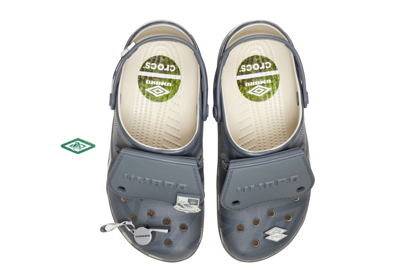 Umbro Crocs crafted Classic Clog Drill Top Speciali Collaboration collection 213397 213398 Release Info
