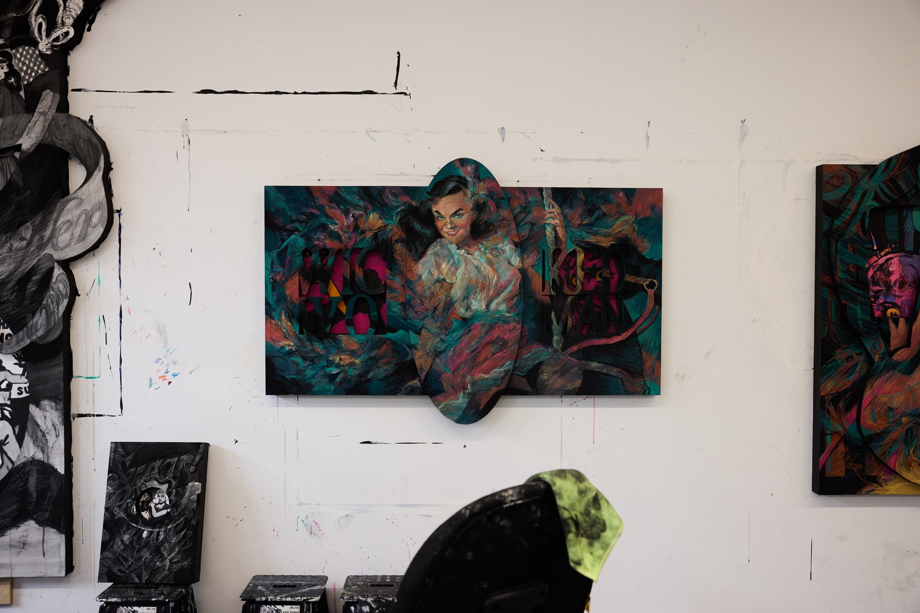 anna park hypeart visits artwork art contemporary studio painting sculpture lehmann maupin