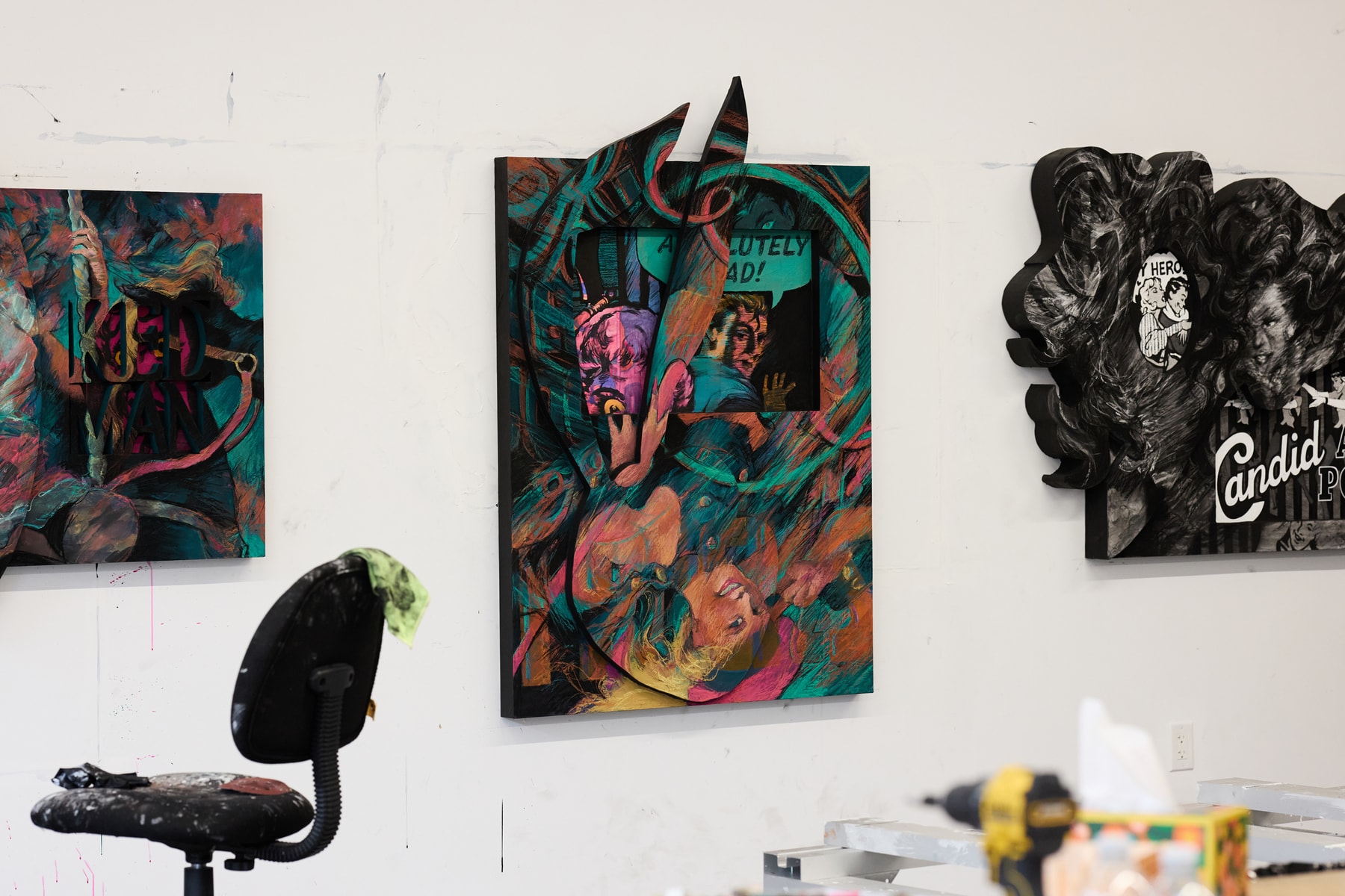 anna park hypeart visits artwork art contemporary studio painting sculpture lehmann maupin