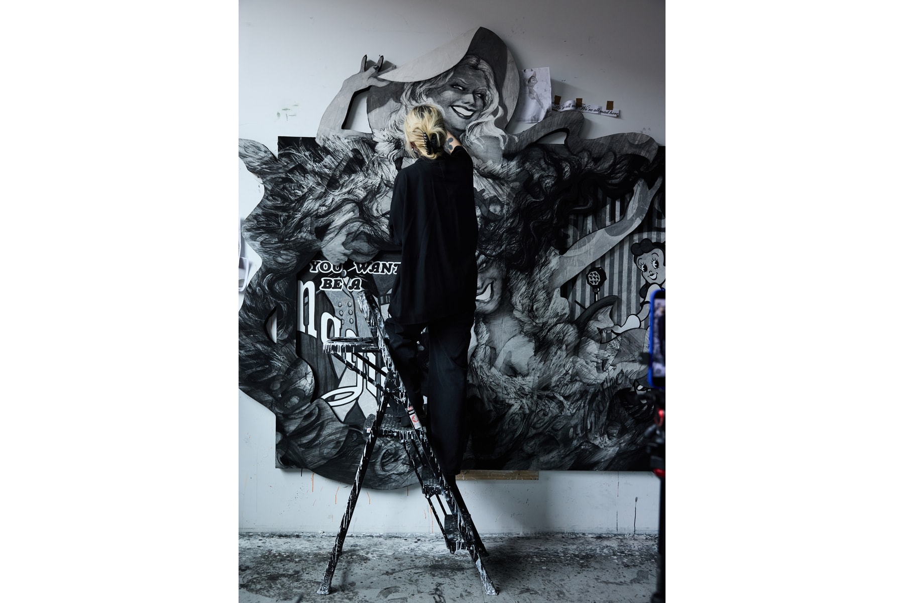 anna park hypeart visits artwork art contemporary studio painting sculpture lehmann maupin