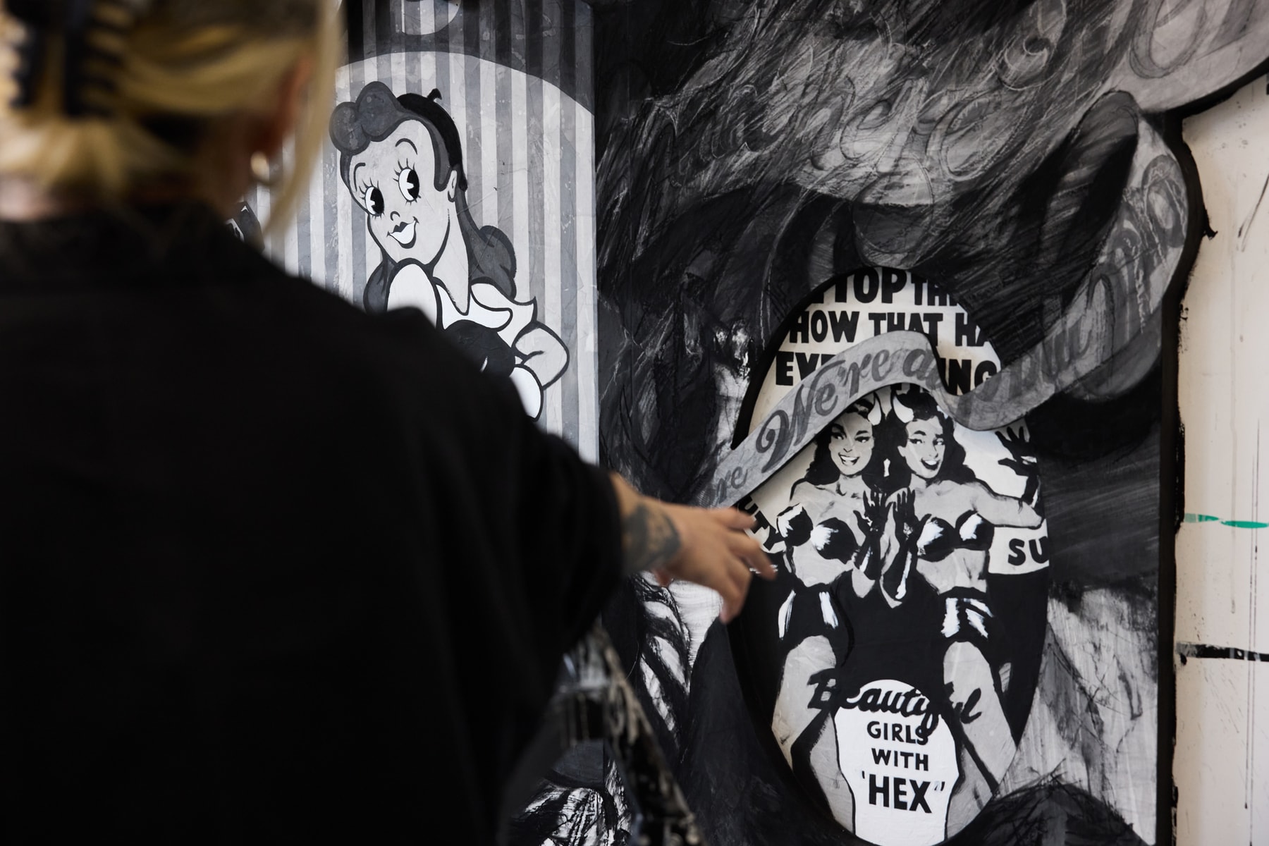 anna park hypeart visits artwork art contemporary studio painting sculpture lehmann maupin