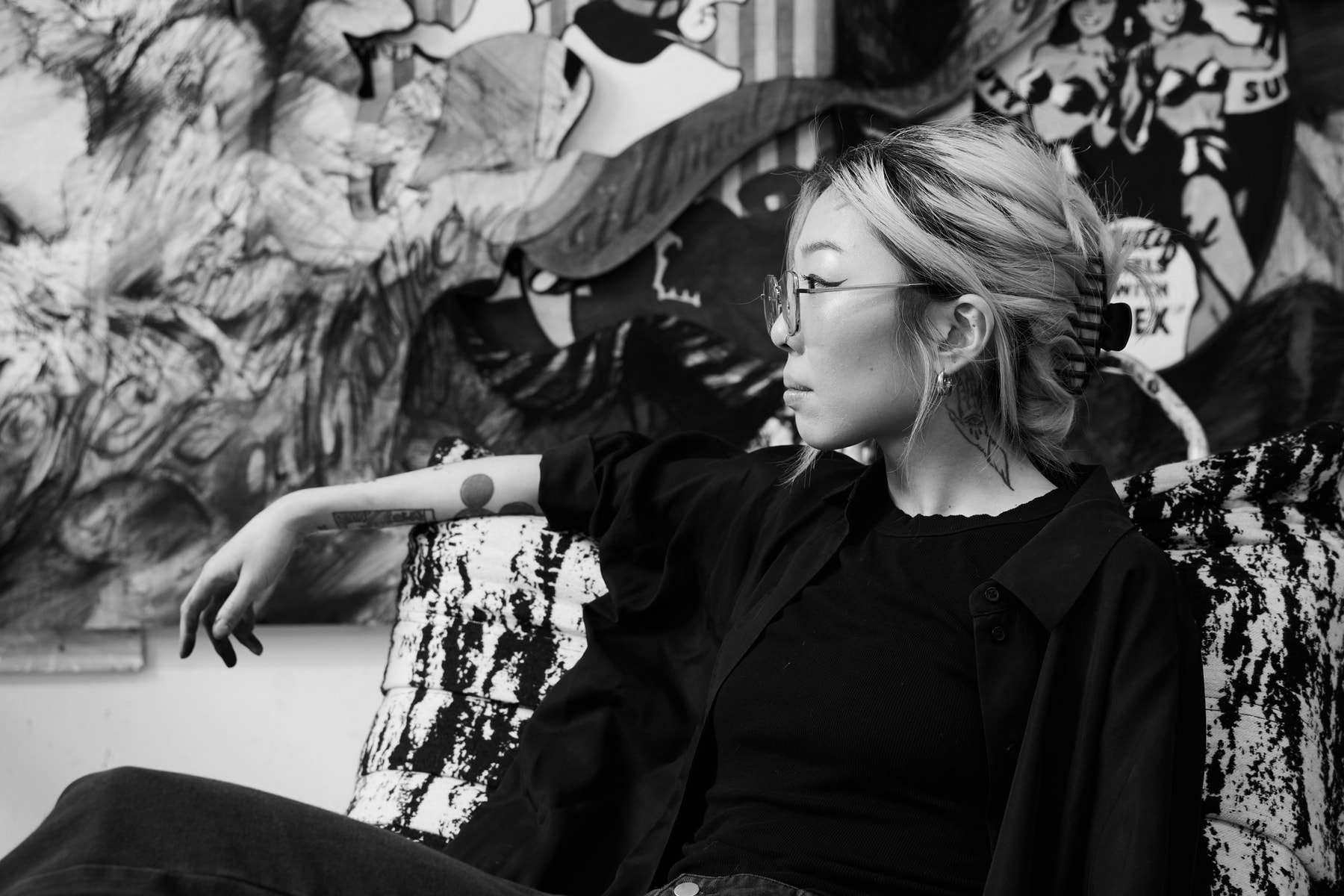 anna park hypeart visits artwork art contemporary studio painting sculpture lehmann maupin