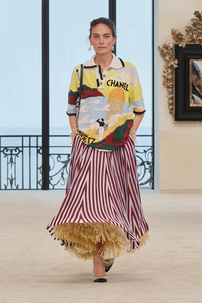 Chanel Cruise 2027 Collection Biarritz Return Runway A$AP Rocky asap tilda swinton nicole kidman sofia coppola 