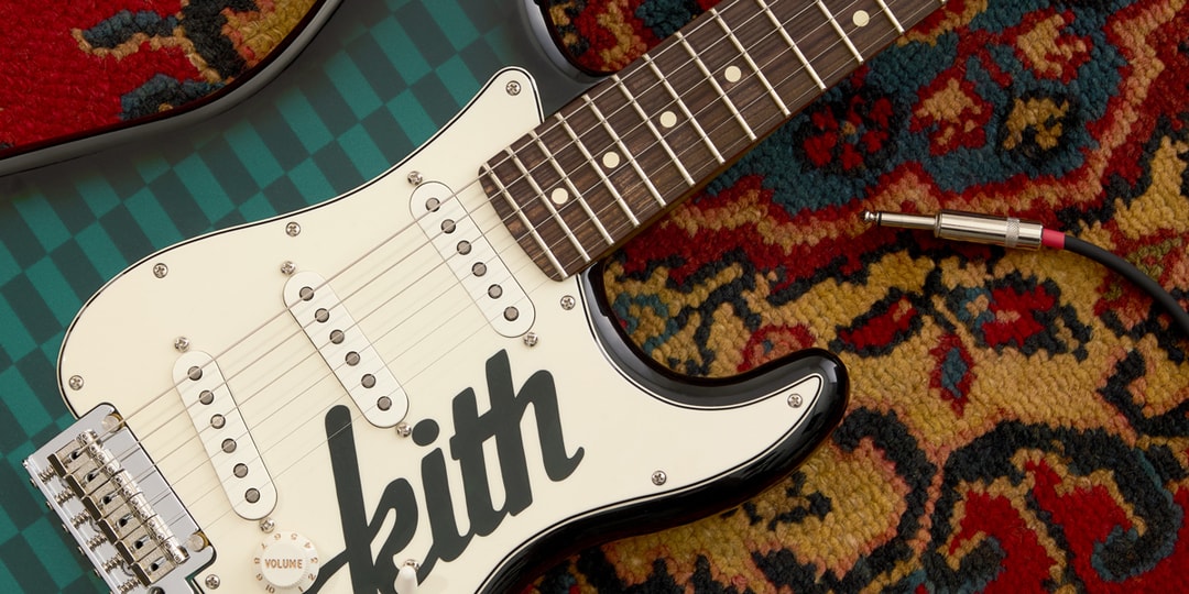 Kith wprowadza limitowaną edycję gitary Fender – nowość dla fanów muzyki i mody