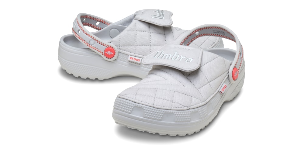 The Umbro x Crocs Collection Puts a Quilted Spin on Pitch Heritage