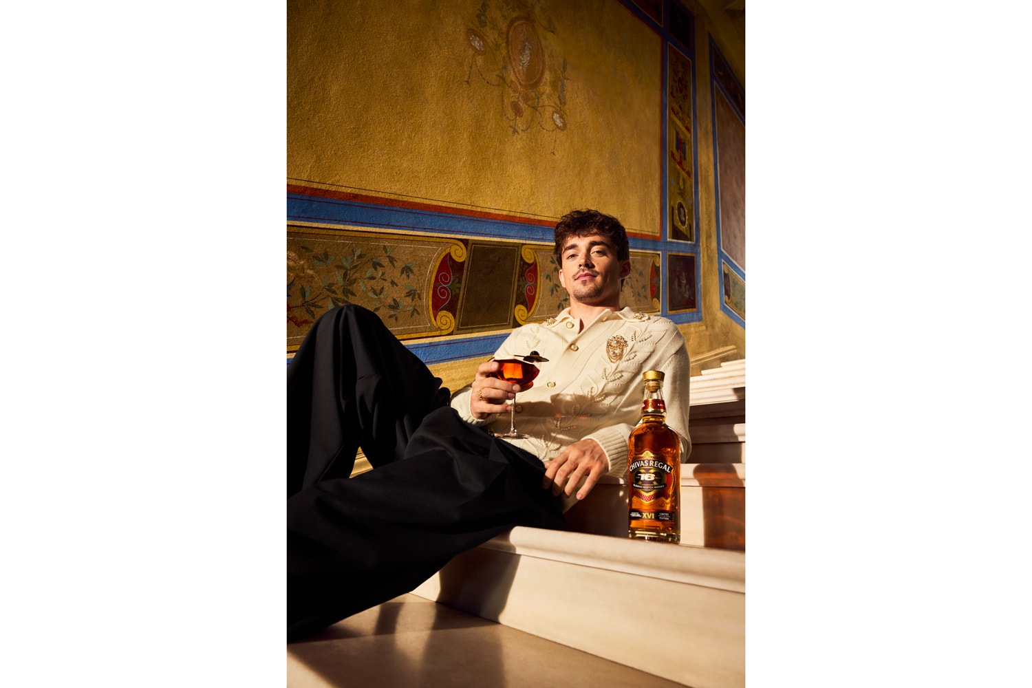 Charles Leclerc and Chivas Regal Debut 16-Year Whisky