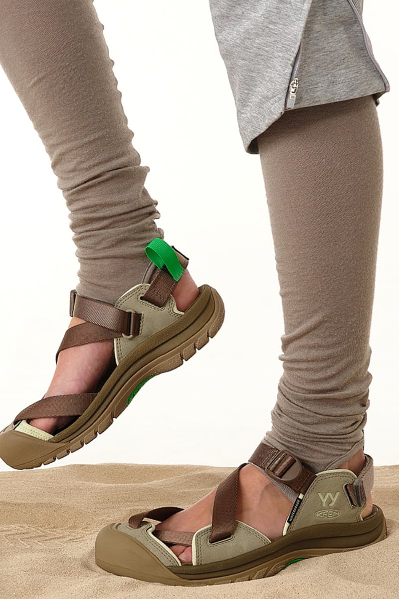 OPEN YY KEEN ZERRAPORT II red khaki Collaboration Release Info