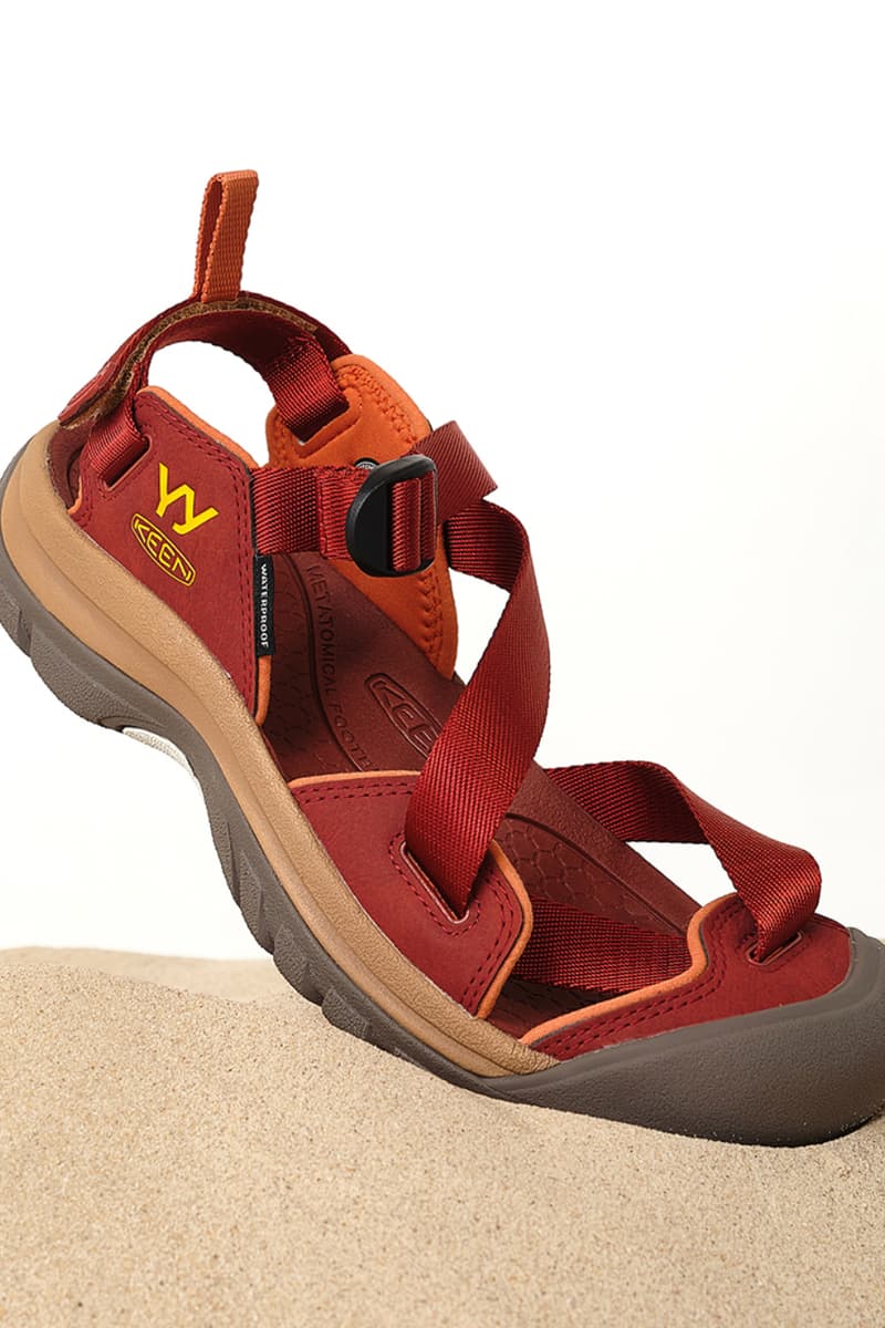 OPEN YY KEEN ZERRAPORT II red khaki Collaboration Release Info