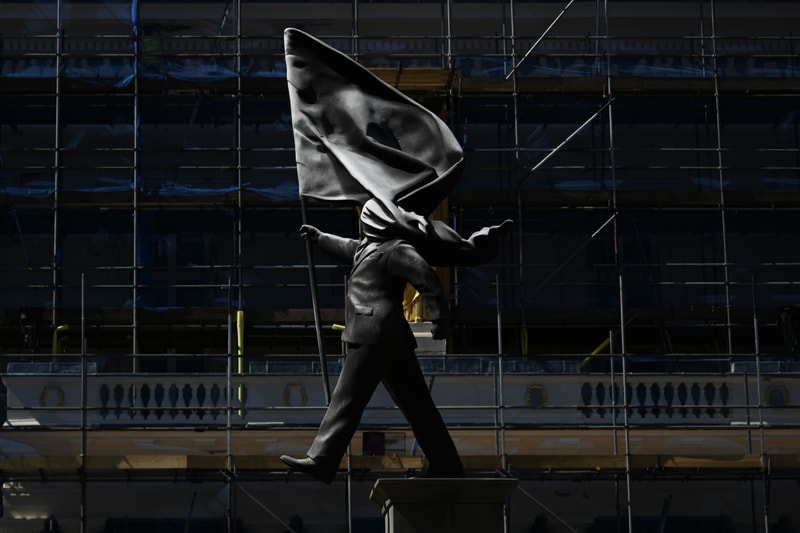 Banksy Sculpture Waterloo Place St James's London Art Artworks