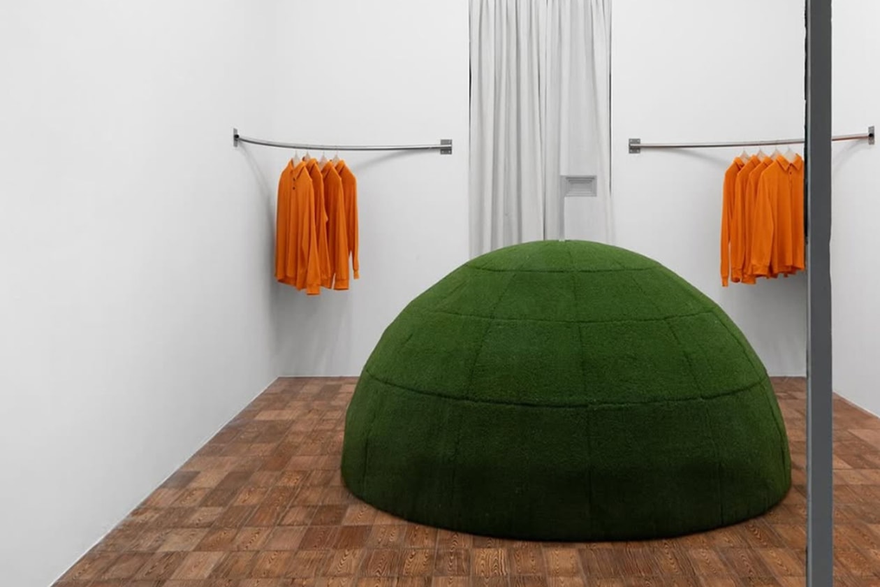 golf culture crossover news aime leon dore footjoy mclaren charles leclerc f1 rickie fowler zara home milan design week miami grand prix pga tour cadillac championship