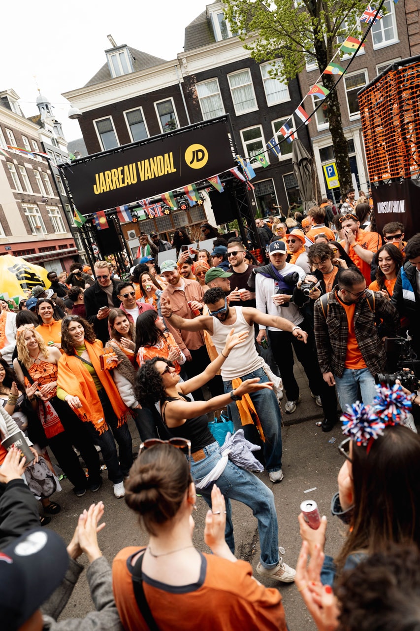 jd sports jarreau vandal kings day amsterdam soundsystem Lamsi Disco Arabesquo JAEL streets netherlands dutch local music sounds