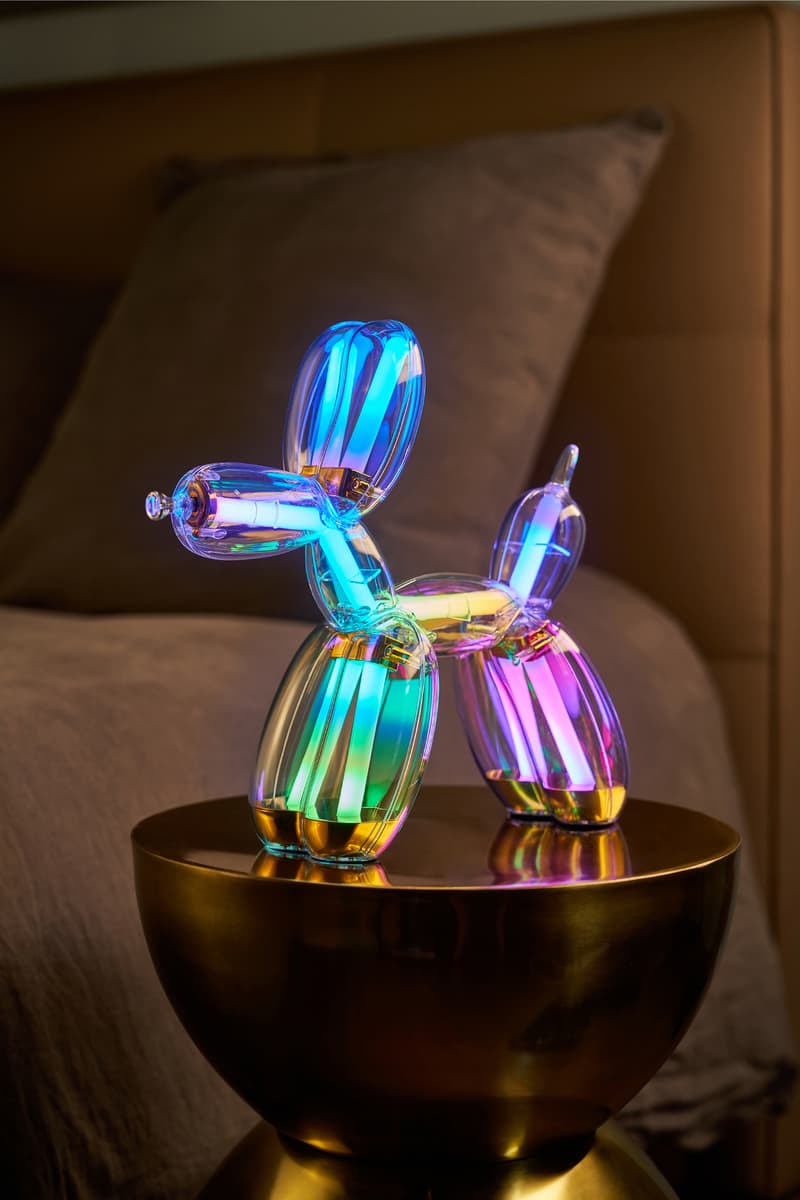 Lexon x Jeff Koons Balloon Dog Chromatic Collection Release Art Artworks