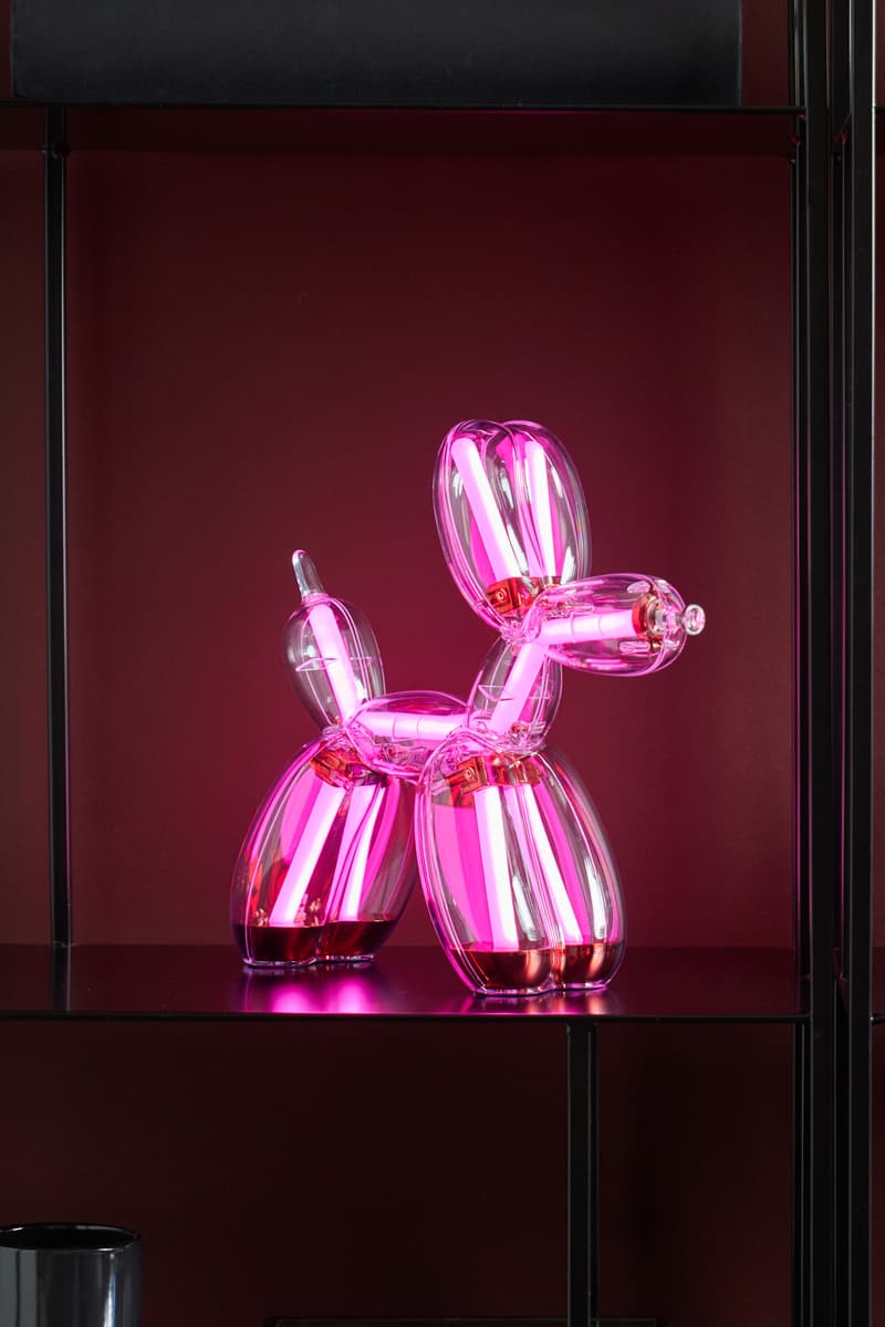 Lexon x Jeff Koons Balloon Dog Chromatic Collection Release Art Artworks