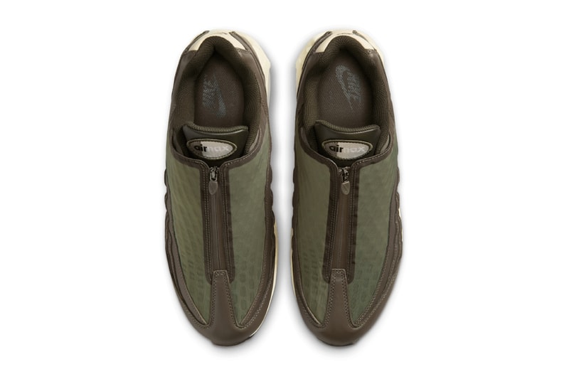 Nike Air Max 95 Big Bubble Zip Medium Olive Alabaster IQ3466-200 Official Images