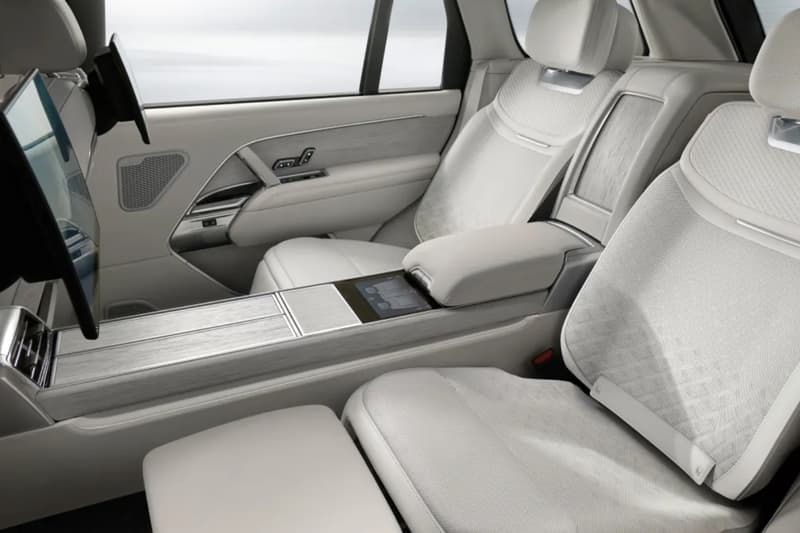 Range Rover SV Ultra in Titan Silver showcasing liquid-metal paint and ultra-luxury SUV presence