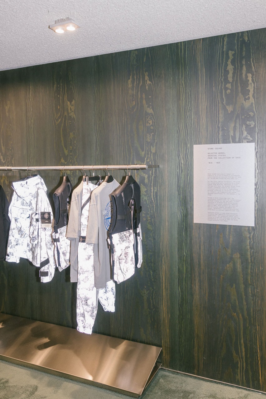 Stone Island Brings Dave's Archive to New York City info exhibit release store dates personal closet custom wardrobe the boy who played the harp tour