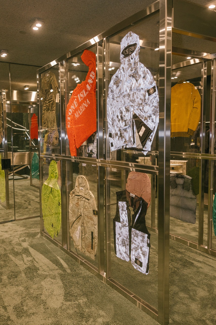 Stone Island Brings Dave's Archive to New York City info exhibit release store dates personal closet custom wardrobe the boy who played the harp tour