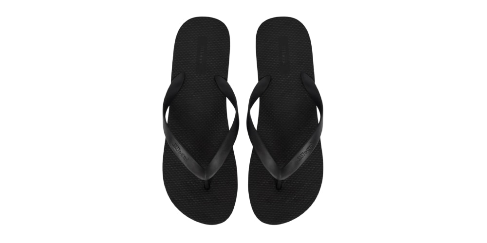 JJJJound’s All-Black Flip Flops Are Just That — Nothing More, Nothing Less
