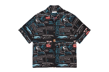 WACKO MARIA Honors Three of Basquiat’s Works With New SS26 Collaboration
