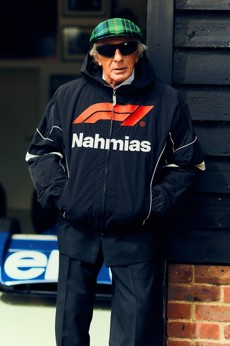 Sir Jackie Stewart Fronts the Formula 1 x NAHMIAS Campaign Ahead of the Miami Grand Prix capsule collaboration f1