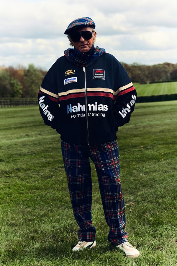 Sir Jackie Stewart Fronts the Formula 1 x NAHMIAS Campaign Ahead of the Miami Grand Prix capsule collaboration f1