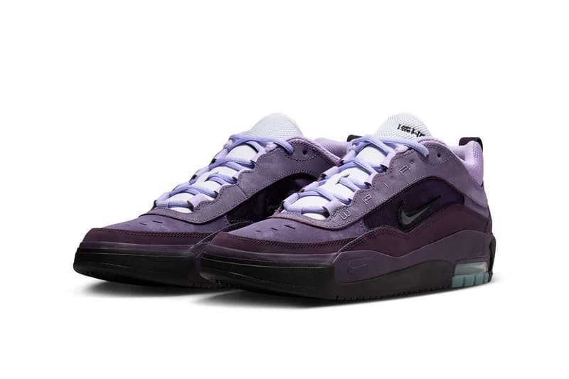 Nike SB Air Max Ishod "Grand Purple" IR1887-500 Grand Purple/Noble Purple-Gravity Purple-Black release info ishod wair
