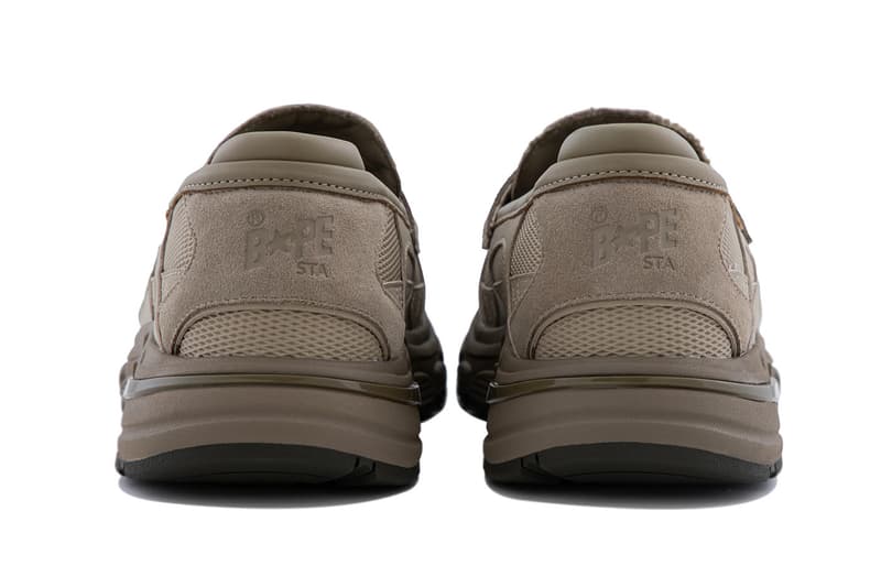 BAPE LOAFER STA black beige Release Info