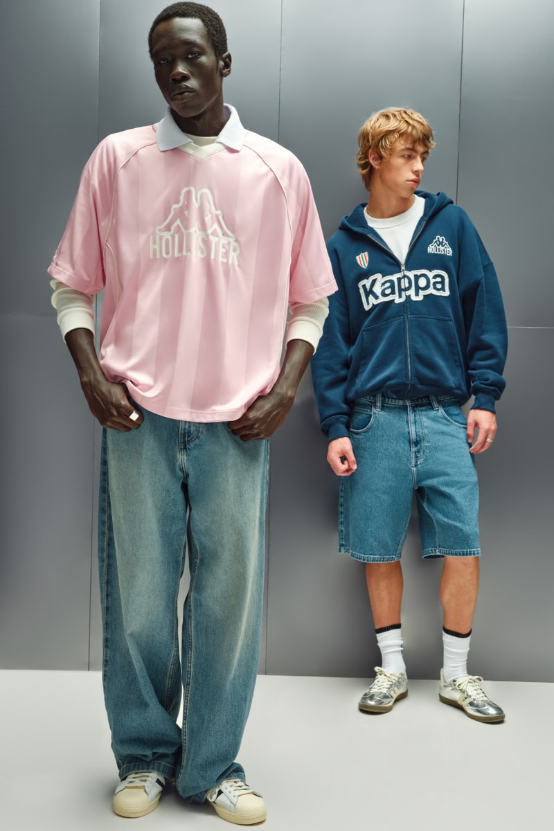 Hollister Kappa Soccer-Inspired Capsule Collaboration Release Info