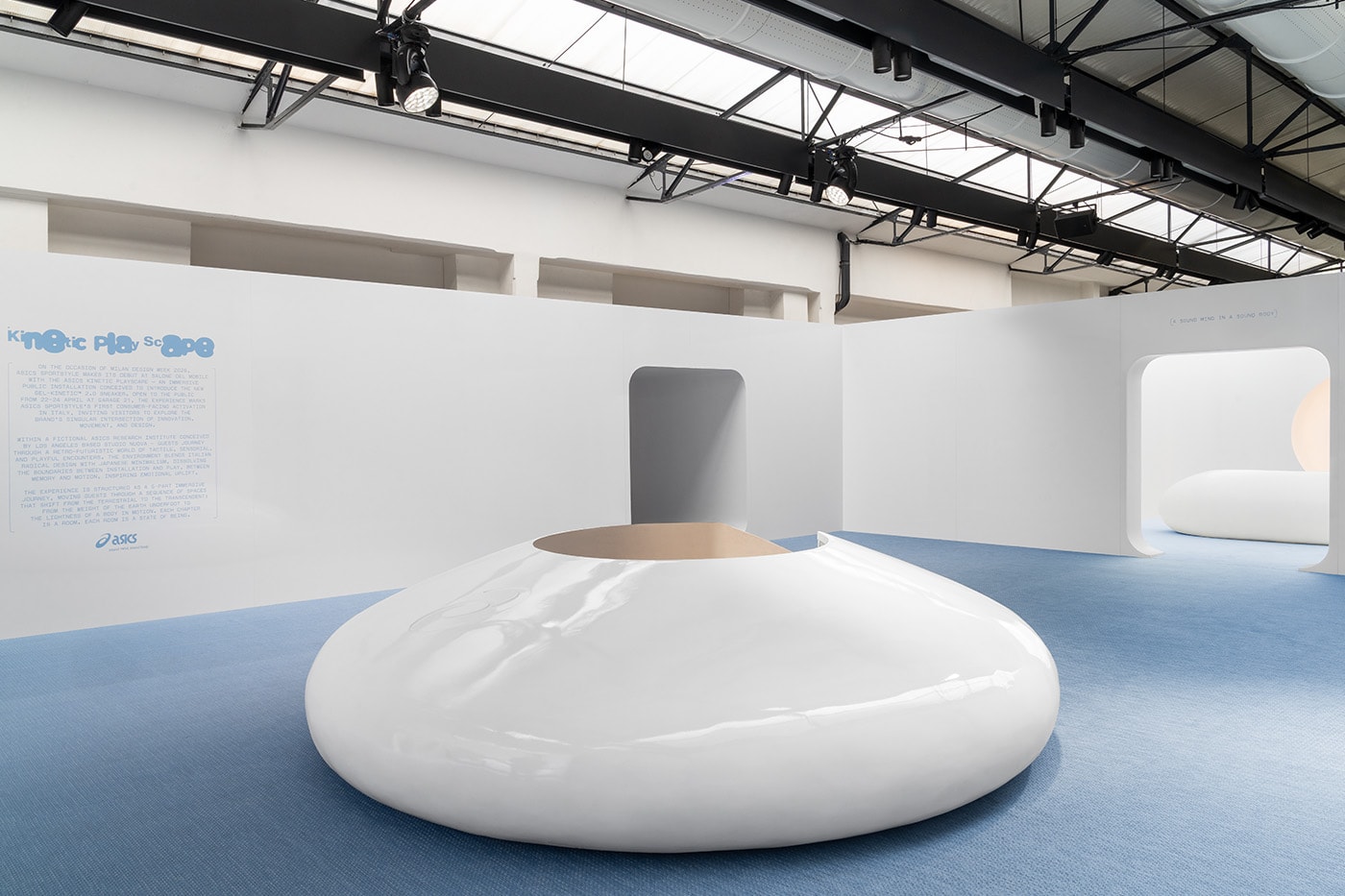 ASICS SportStyle Kinetic Playscape NUOVA SOSHIOTSUKI  Milan Design Week 2026 SOSHIOTSUKI Matéo Garcia