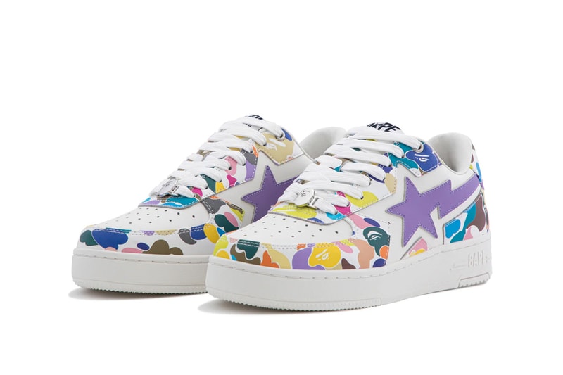 BAPE Revisits the Archives With the BAPE STA™ Icon "Multi Camo" for a Bold Revival