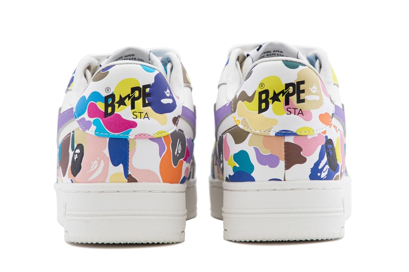 BAPE Revisits the Archives With the BAPE STA™ Icon "Multi Camo" for a Bold Revival