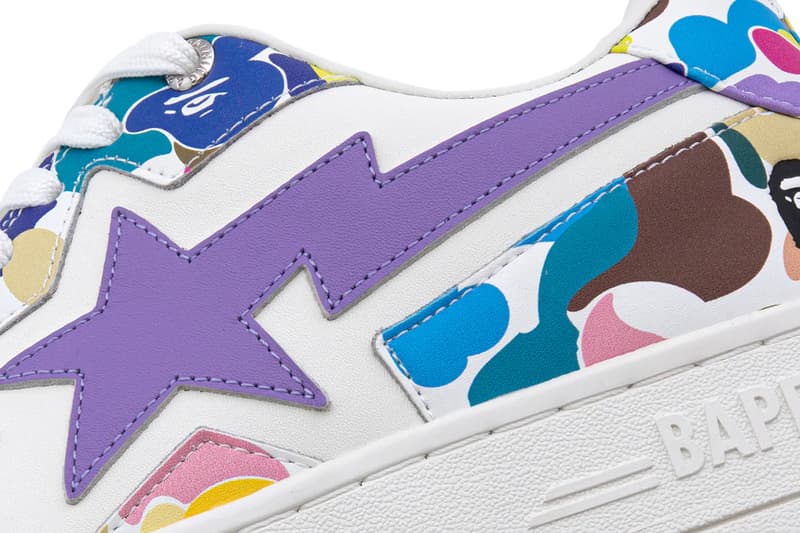 BAPE Revisits the Archives With the BAPE STA™ Icon "Multi Camo" for a Bold Revival