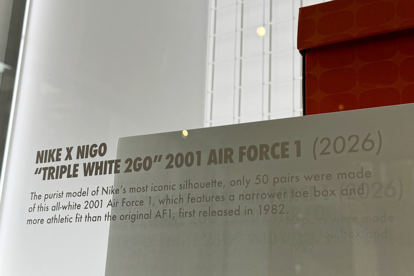 First Look NIGO x Nike Air Force 1 Low 01 