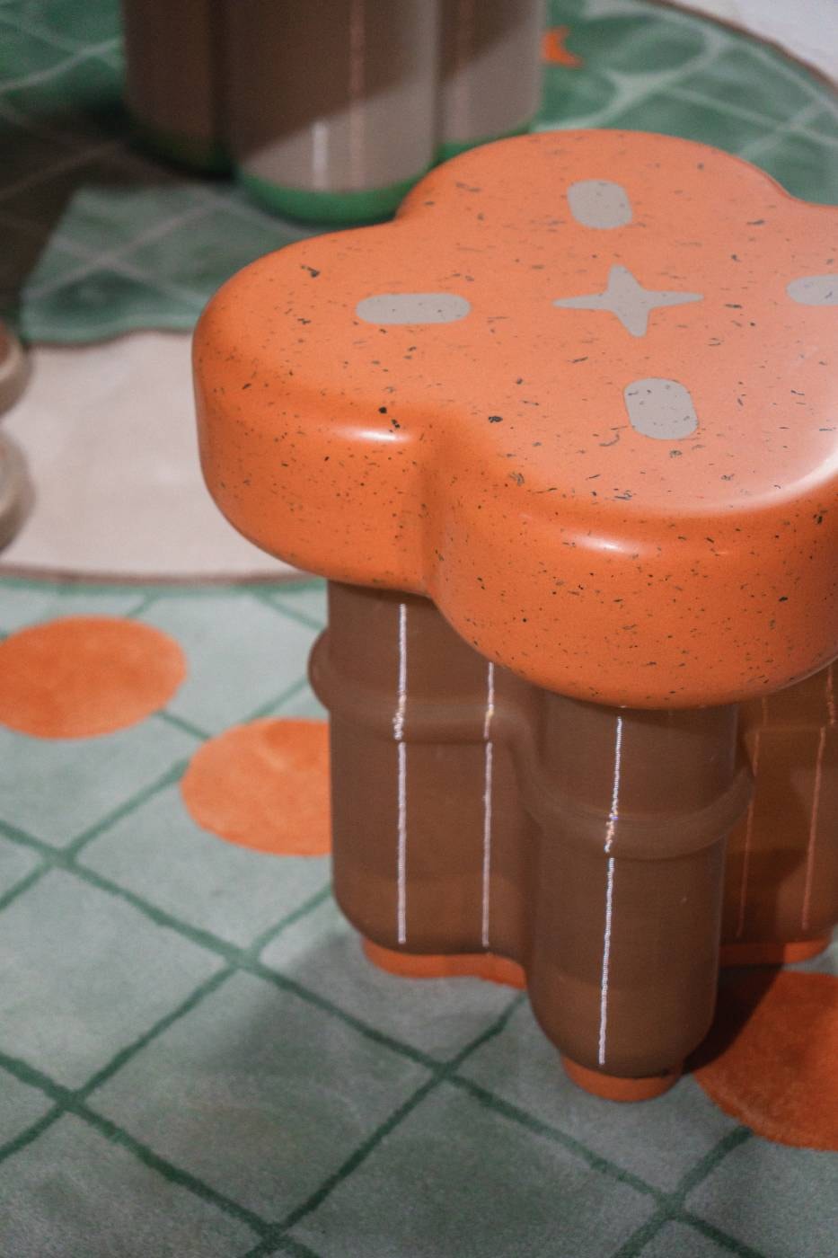 reEDIT by EDITECTURE "The Upcycled Gambit — Bamboo & Brew Chess Table Set"  Milan Design Week 2026 Jacqueline Chak Genevieve Chew