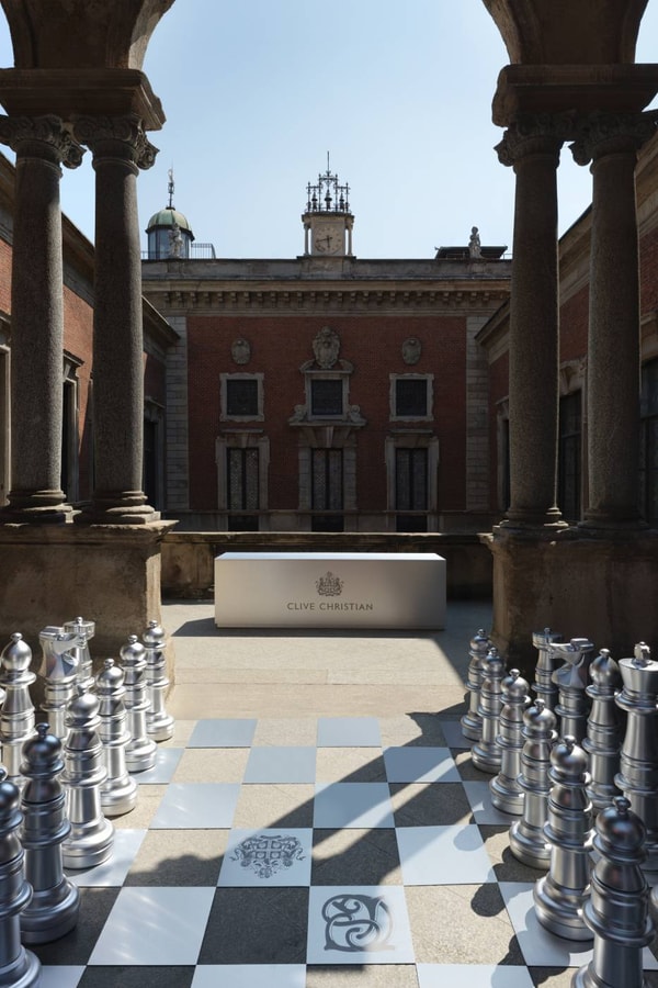 ‘Transformism: A Silver Chessboard’ Harry Nuriev Crosby Studios Clive Christian Perfume Milan Design Week 2026 Salone del Mobile