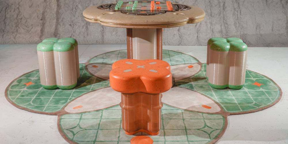 reEDIT by EDITECTURE’s Chess Table Connects Cultural Memory With Circular Design