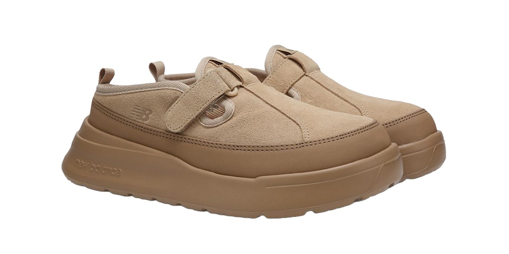 New Balance's Suede-Clad Rover Mule Is Perfect for Lounging Around
