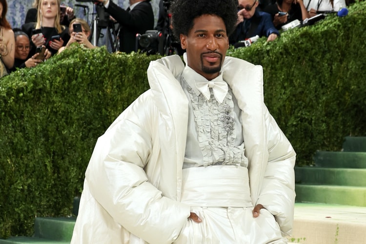 Fit Check: Jon Batiste and ERL Channel Barkley L. Hendricks Into a Sculptural Met Gala Run
