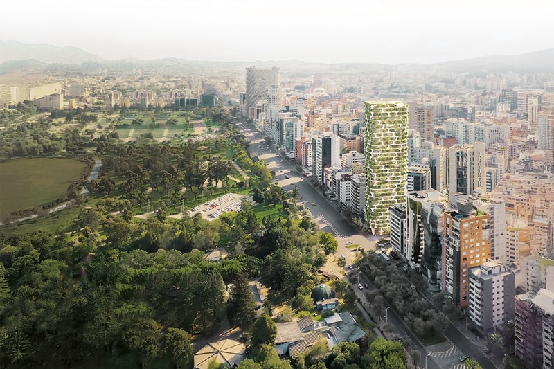 Kengo Kuma & Associates Uribe Schwarzkopf Qapital Tower Quito Ecuador Project